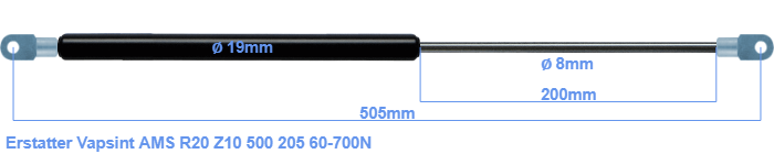 Vapsint AMS R20 Z10 500 205